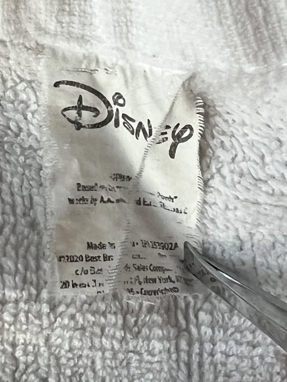 Disney Winnie The Pooh Black & White Graphic Tea Towel 24